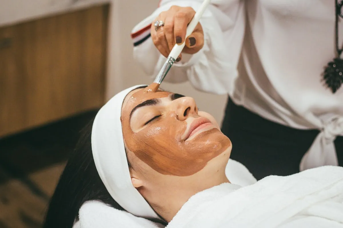 Relaxing facial treatment inside OrvellaneStudio in Sydney